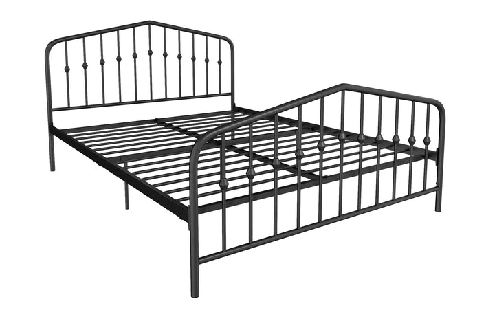 Bushwick Metal Bed - Black - Full