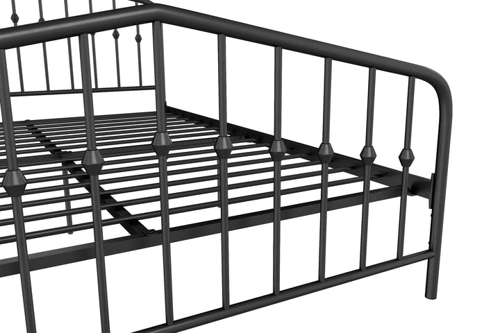Bushwick Metal Bed - Black - Full