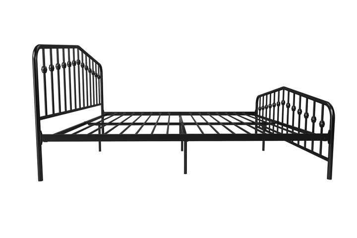 Bushwick Metal Bed - Black - King