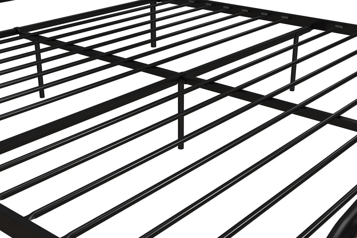 Bushwick Metal Bed - Black - King