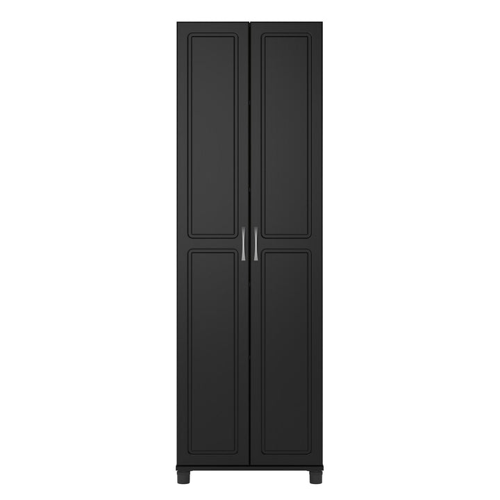 Kendall 24 Inch Multipurpose Storage Cabinet - Black