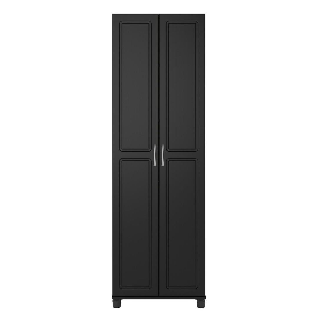 Kendall 24 Inch Multipurpose Storage Cabinet - Black