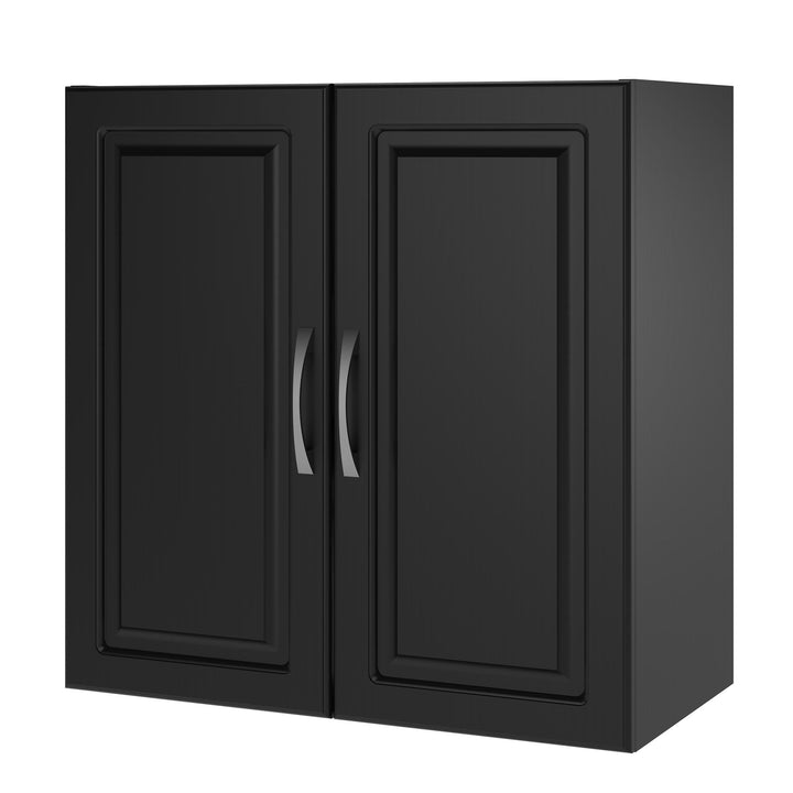 Wall Mounted Storage Cabinet 24 Inch -  Black