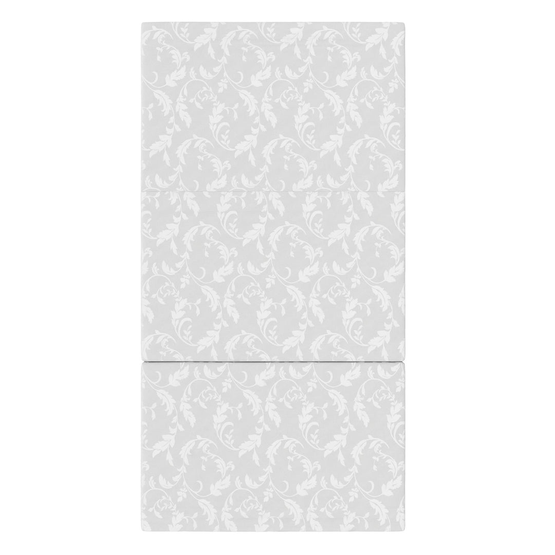 Aries 4-Inch Tri-Fold Mattress Folding Mattress - White - Twin