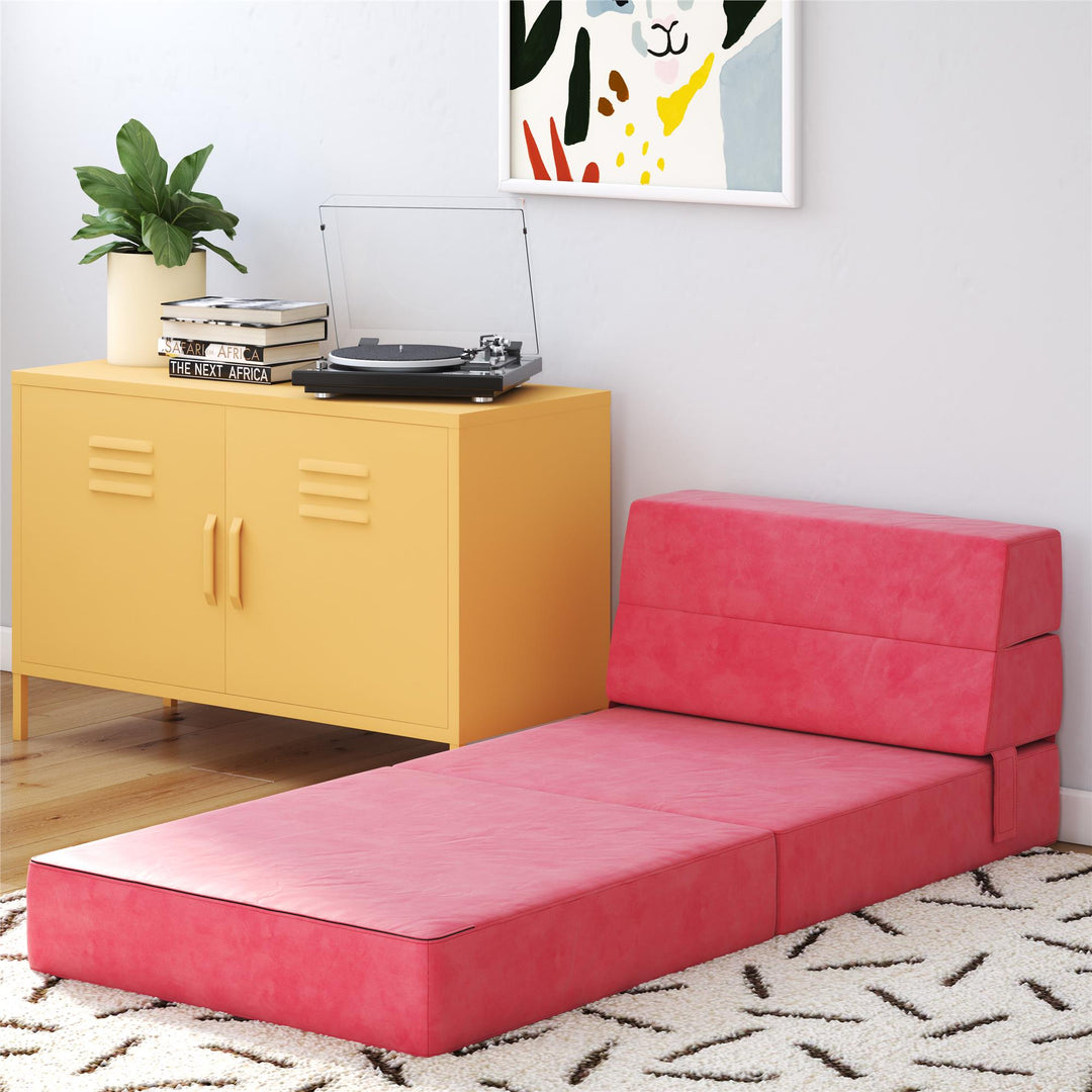 The Flower Modular Chair and Lounger Bed with 5-in-1 Design - Pink