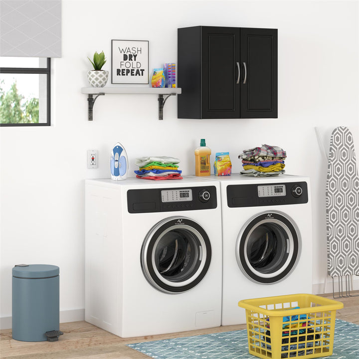 Kendall Multipurpose Wall Cabinet -  Black