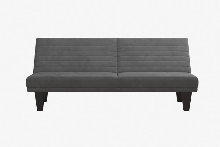 Donna Convertible Futon  -  Gray