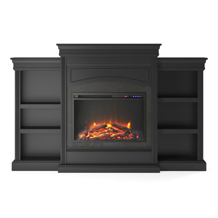 Lamont Mantel Fireplace - Black