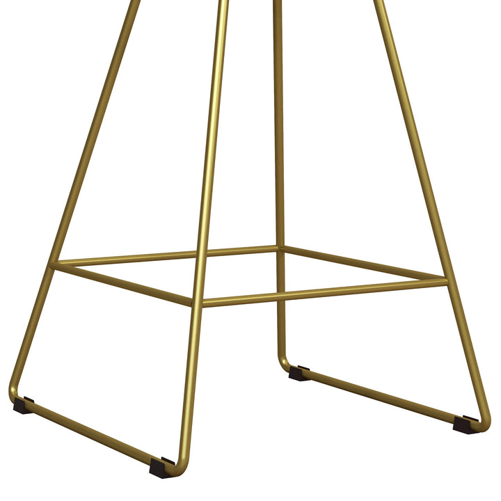Ellis Wire Counter Height Bar Stool - Gold