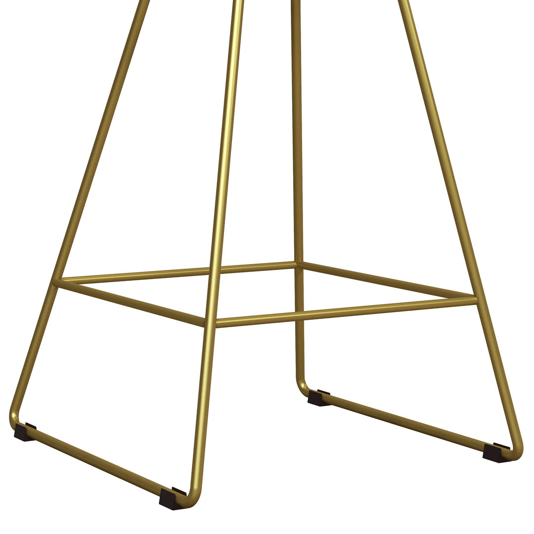 Ellis Wire Counter Height Bar Stool - Gold