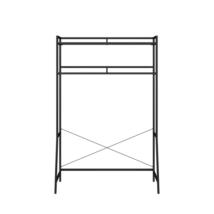Baylor Over the Bed Storage Organizer - Black Oak