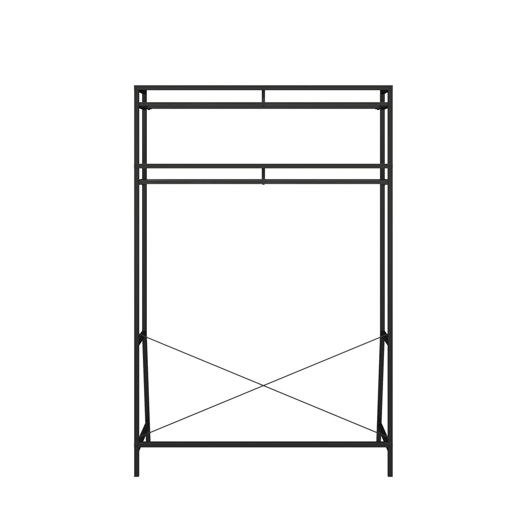 Baylor Over the Bed Storage Organizer - Black Oak