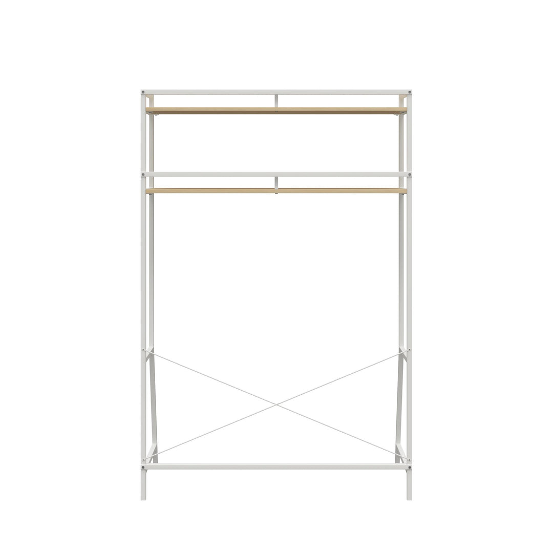 Bed organizer with Baylor design -  Blonde Oak