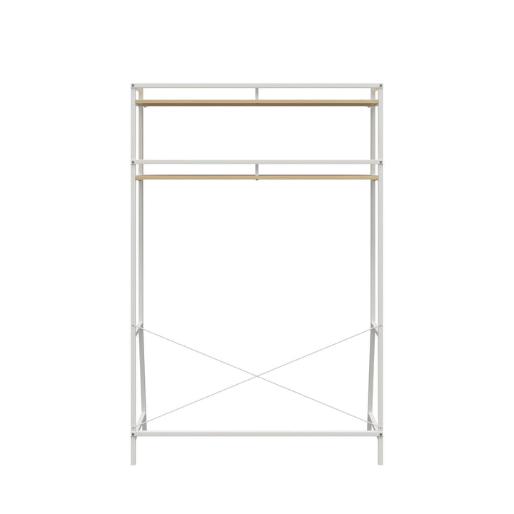 Bed organizer with Baylor design -  Blonde Oak