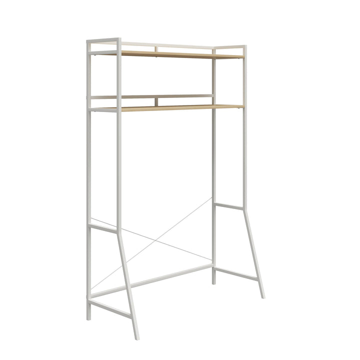 Organize with Baylor bed storage -  Blonde Oak