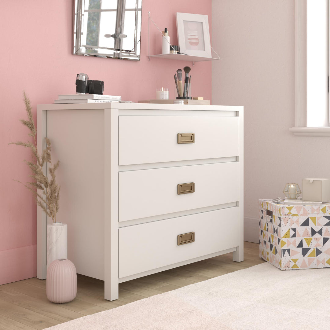 Monarch Hill Haven 3 Drawer Kids’ Dresser - White