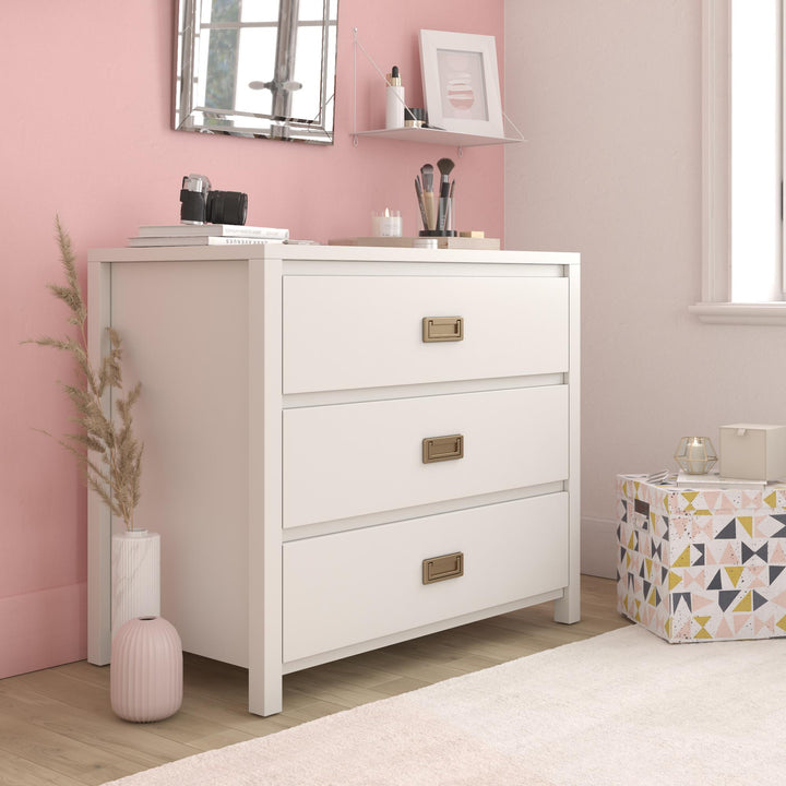 Monarch Hill Haven 3 Drawer Kids’ Dresser - White