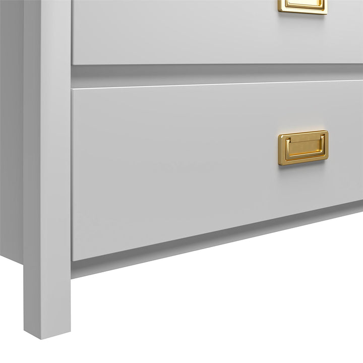Monarch Hill Haven 3 Drawer Kids’ Dresser - Dove Gray