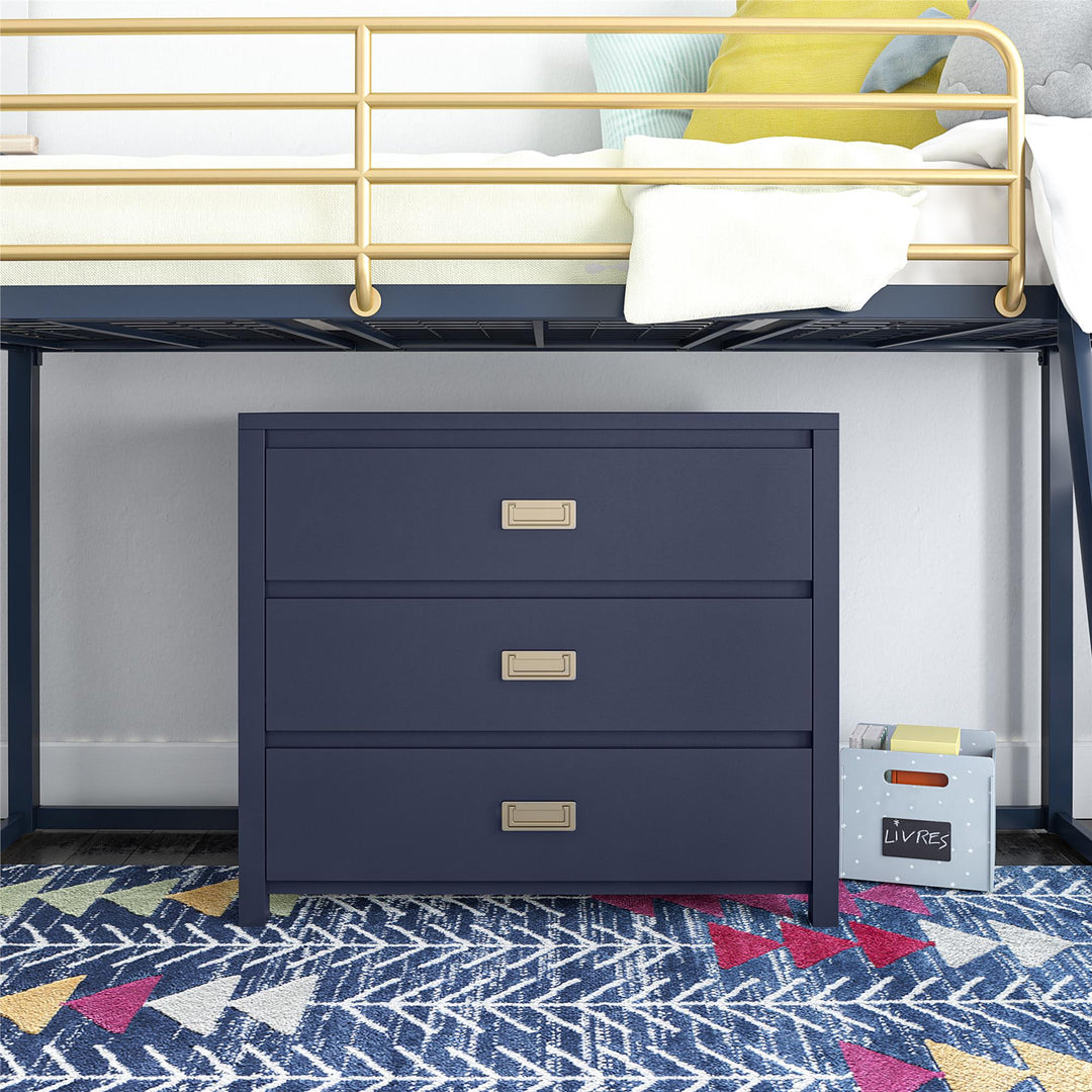 Monarch Hill Haven 3 Drawer Kids’ Dresser - Navy