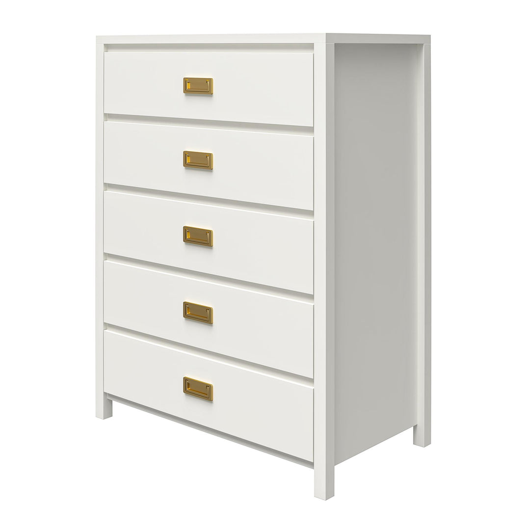 Monarch Hill Haven 5 Drawer Kids’ Dresser - White