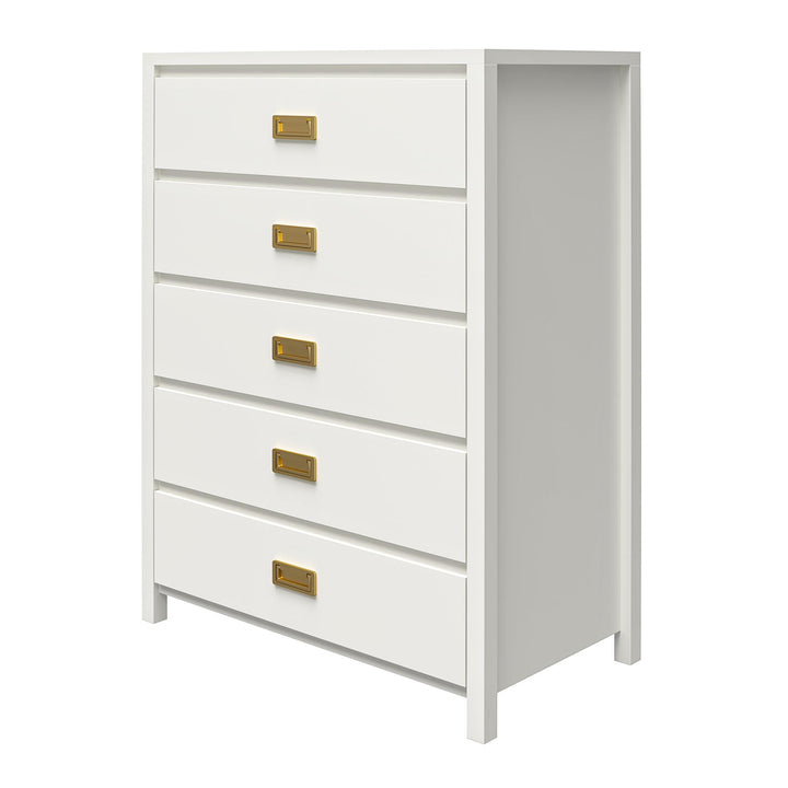 Monarch Hill Haven 5 Drawer Kids’ Dresser - White