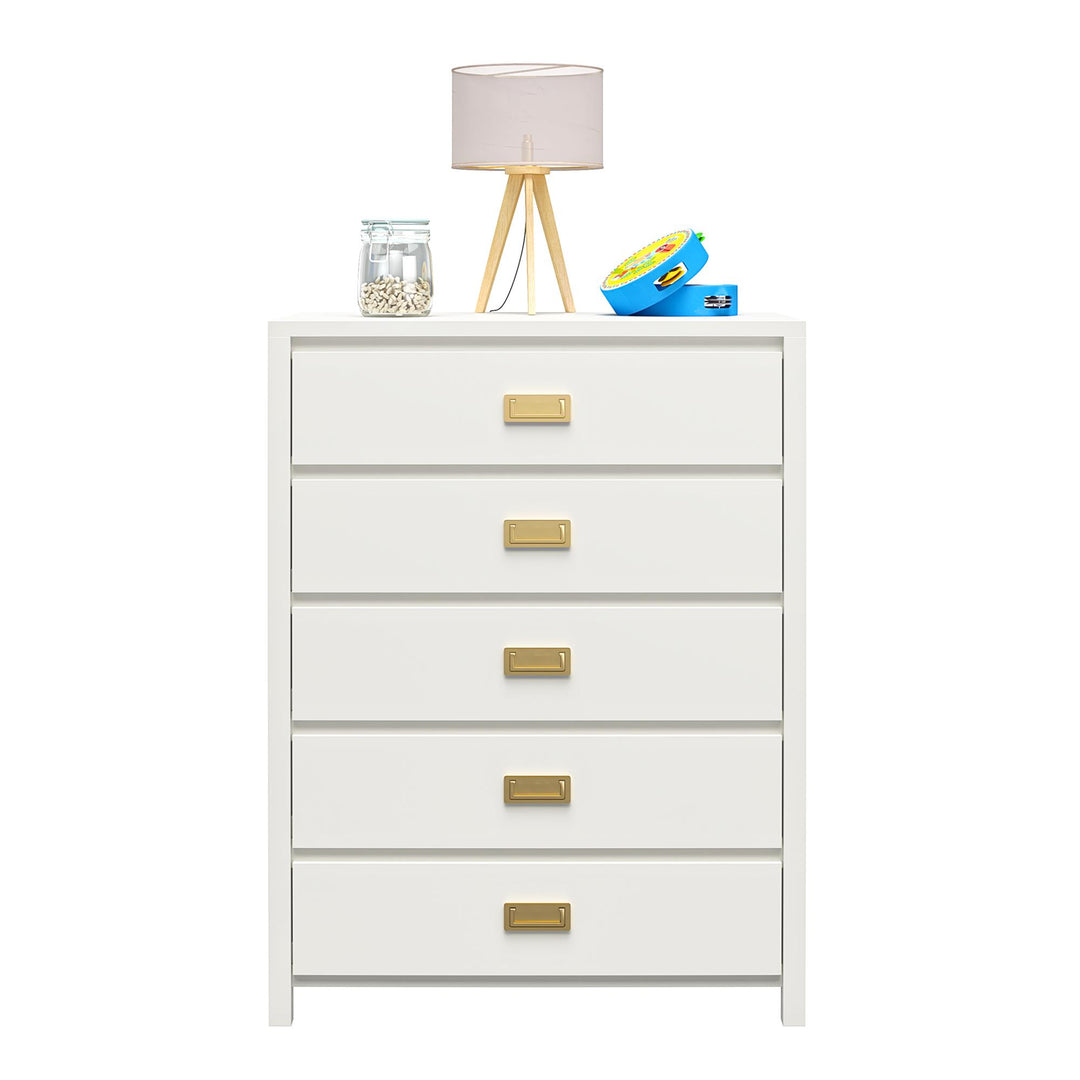 Monarch Hill Haven 5 Drawer Kids’ Dresser - White