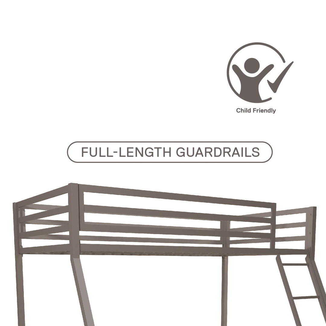 Bedroom centerpiece with metal durability -  Silver 