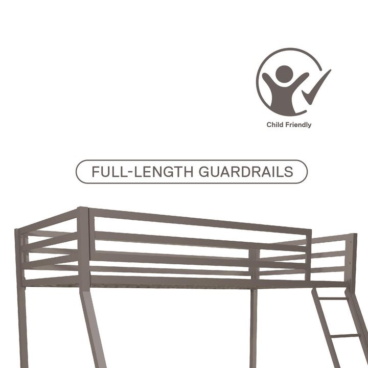 Bedroom centerpiece with metal durability -  Silver 