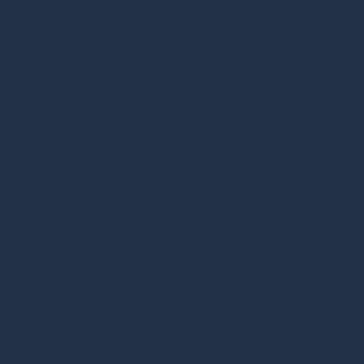 Armada 6 Drawer Dresser with Gold Knobs - Navy