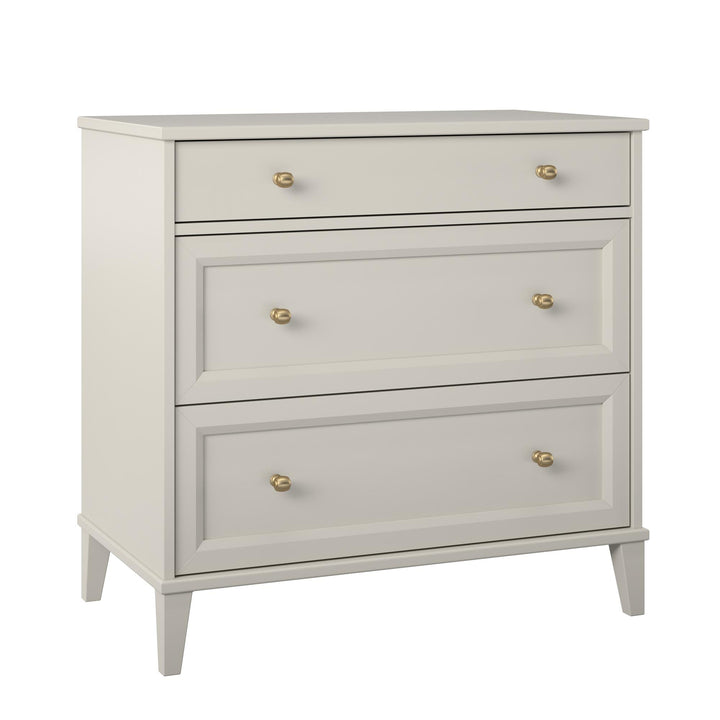 Monticello 2-Drawer Dresser with Pull-out Desk - Sharkey Grey
