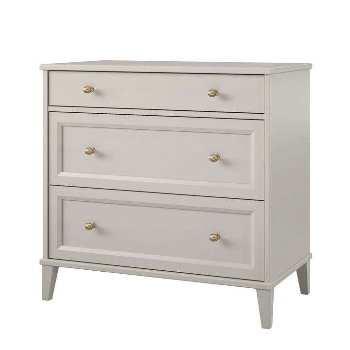 Monticello 2-Drawer Dresser with Pull-out Desk - Sharkey Grey