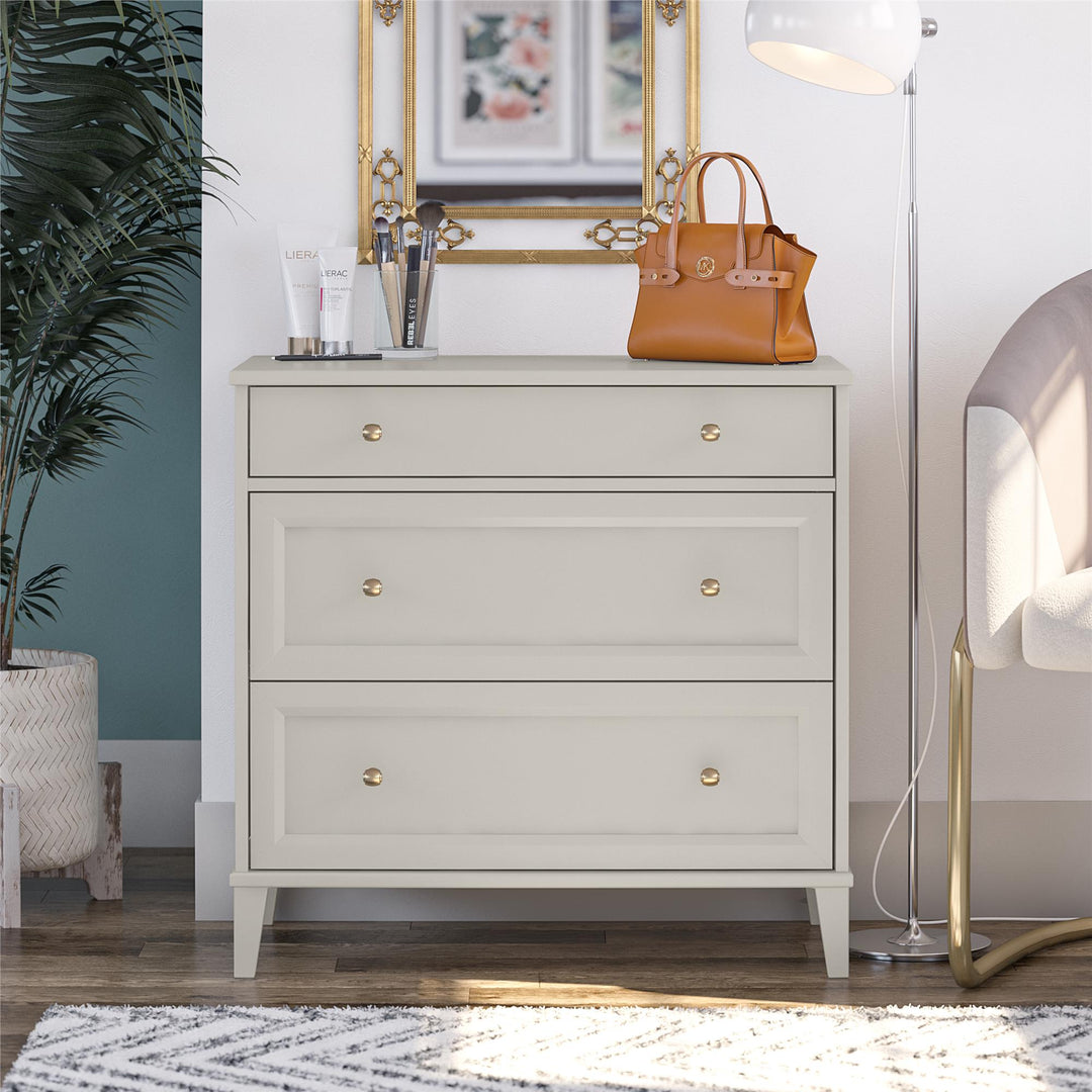 Monticello 2-Drawer Dresser with Pull-out Desk - Sharkey Grey