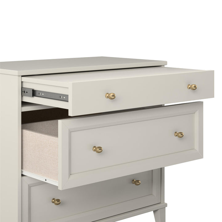 Monticello 2-Drawer Dresser with Pull-out Desk - Sharkey Grey