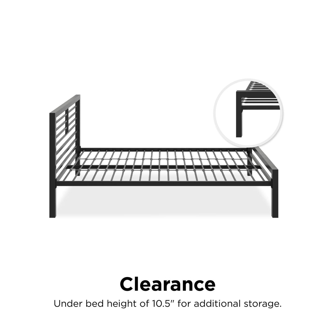 Full Metal Bed - Black - Full