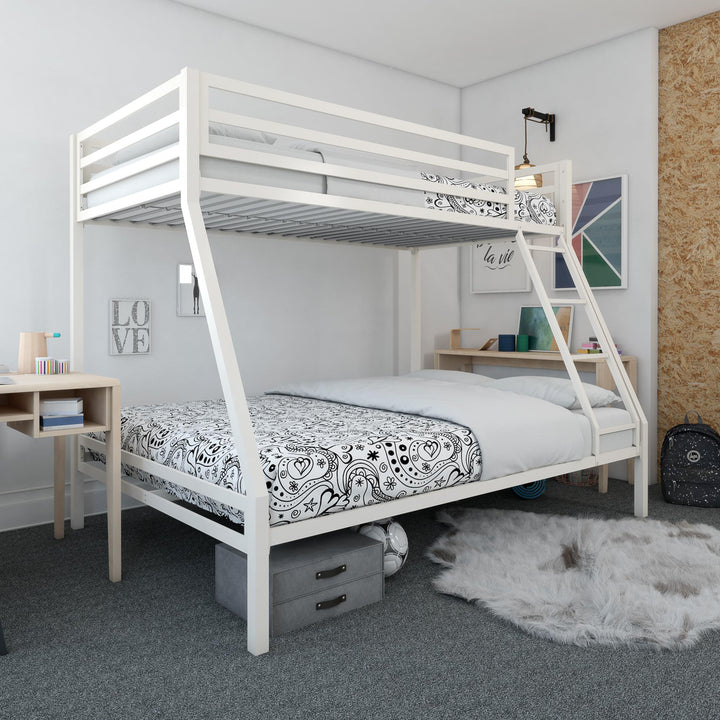 Space-saving twin-over-full solution -  White 