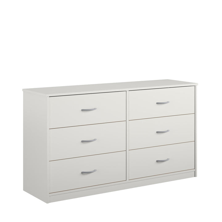 Bedroom dresser with ample storage -  White