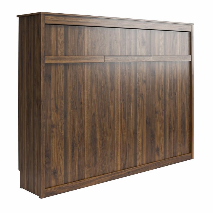 Paramount Full Size Daybed Murphy Bed - Columbia Walnut - Full