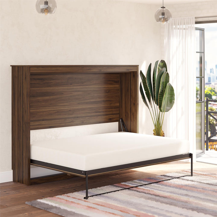 Paramount Full Size Daybed Murphy Bed - Columbia Walnut - Full