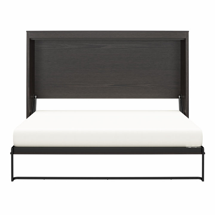 Paramount Full Size Daybed Murphy Bed - Black Oak - Full