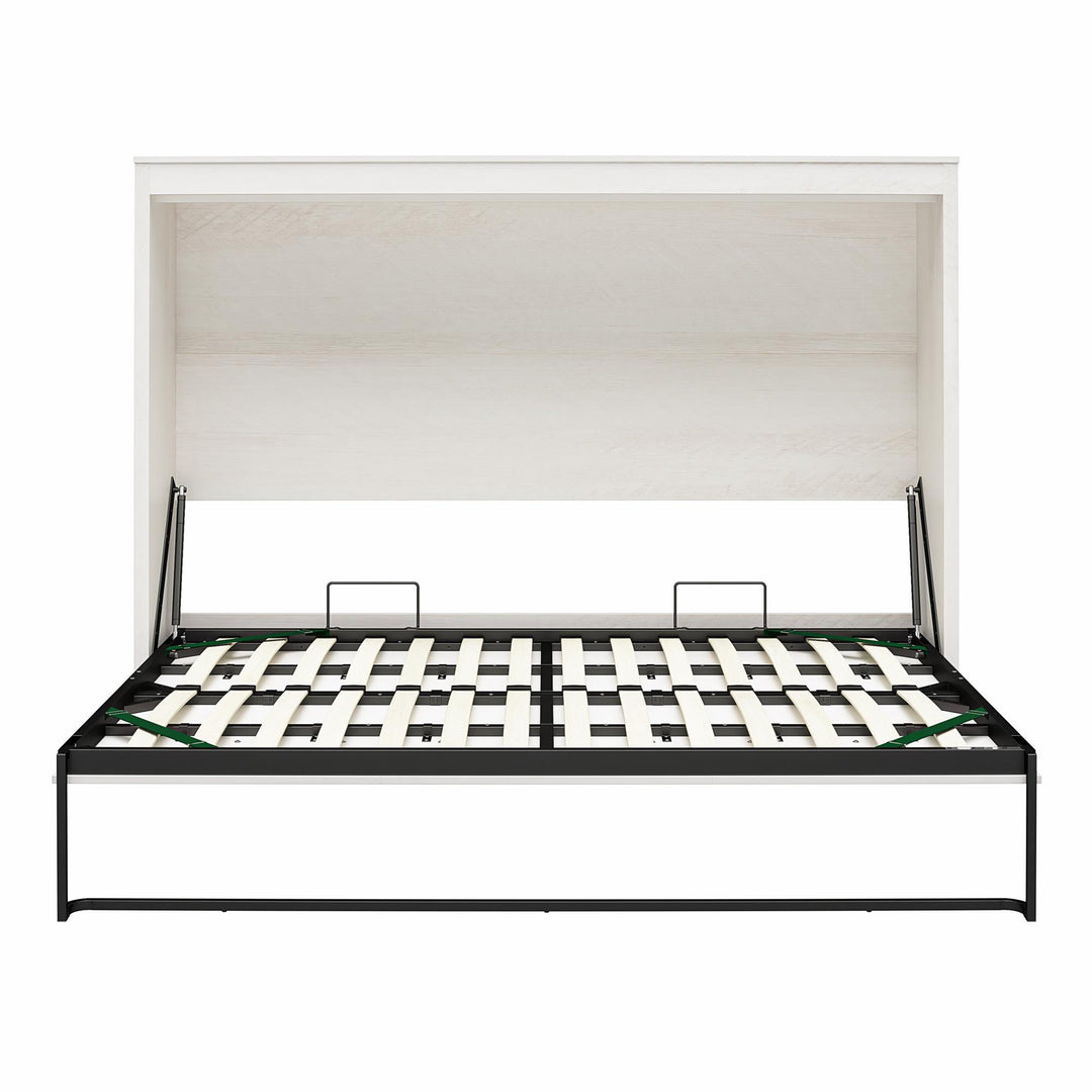 Paramount Full Size Daybed Murphy Bed - Ivory Oak - Full