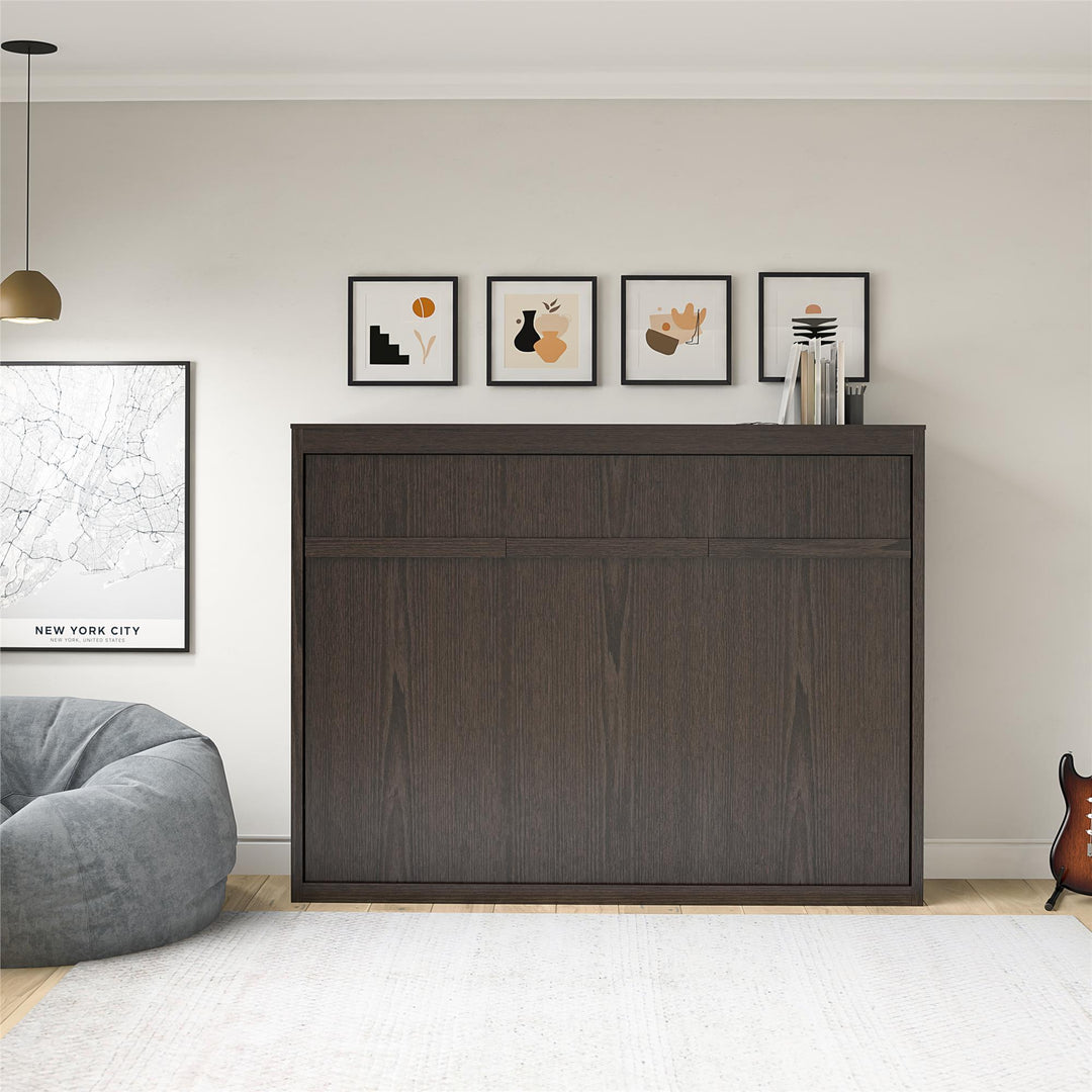 Paramount Full Size Daybed Murphy Bed - Espresso - Full