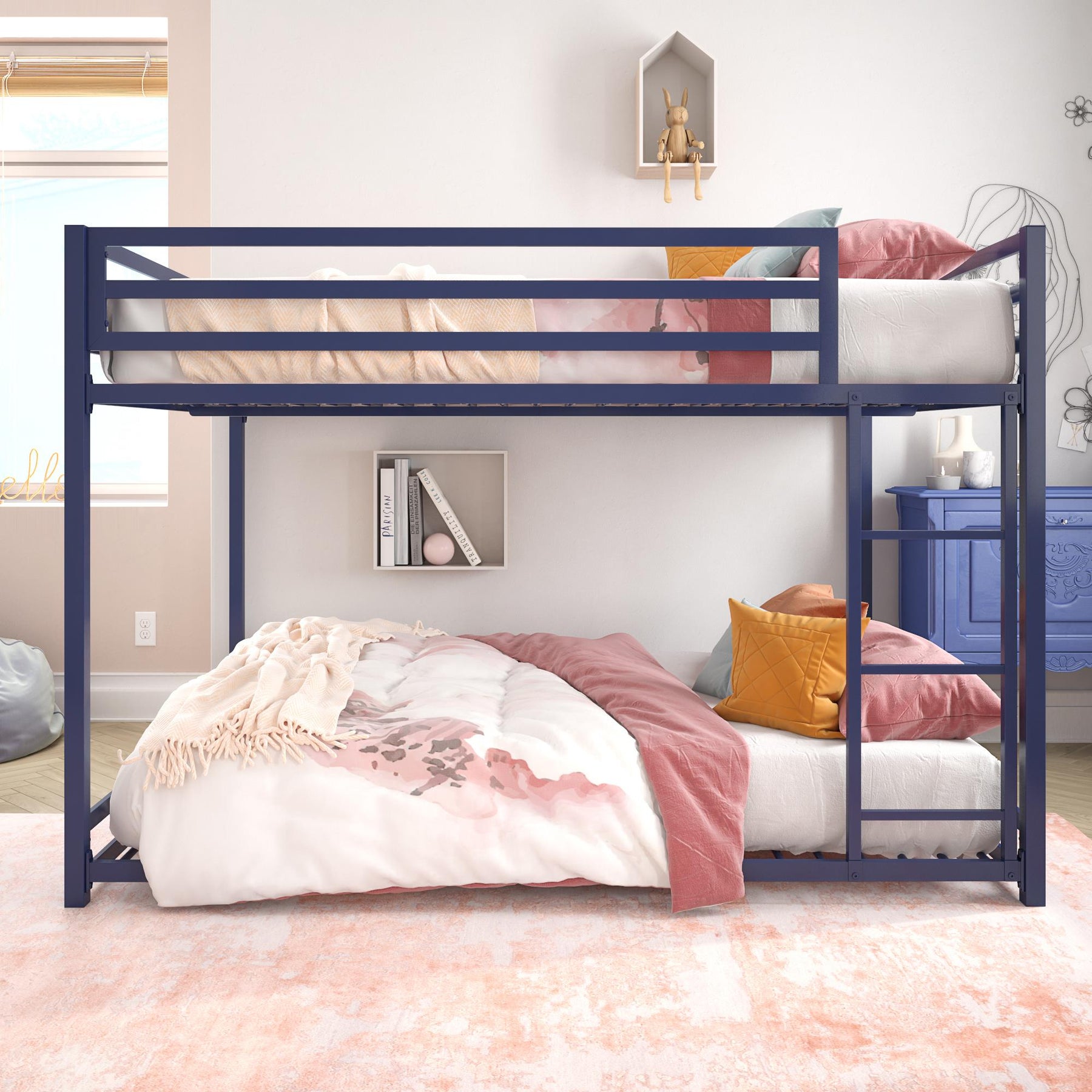 Simoneau loft best sale bed with desk