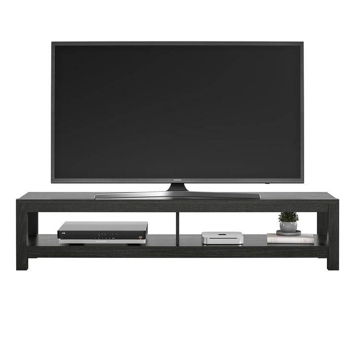 Essentials TV Stand for TVs up to 65 - Black Oak