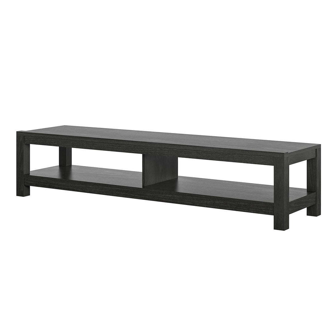 Durable and chic: Essentials TV Stand for modern homes - Black Oak