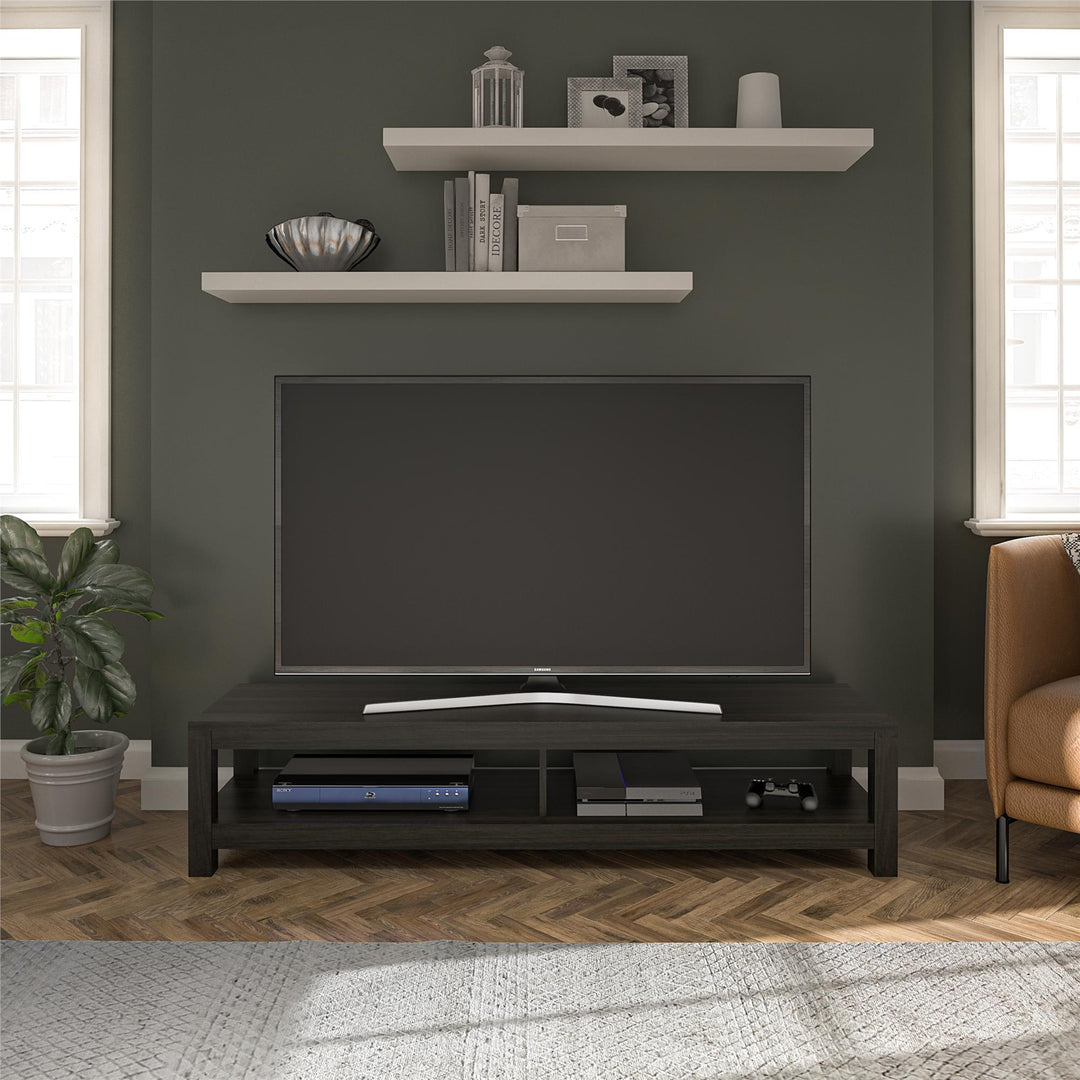 Elegant TV stand by Essentials: Perfect for entertainment centers - Espresso
