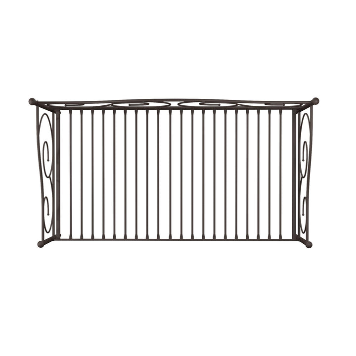 Victoria Metal Daybed with 15 Inch Clearance for Storage - Bronze - Twin