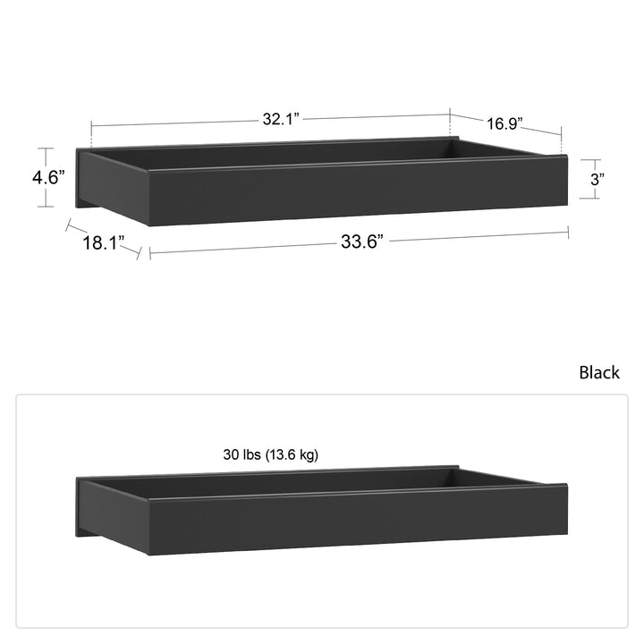 Monarch Hill Poppy nursery furniture -  Black