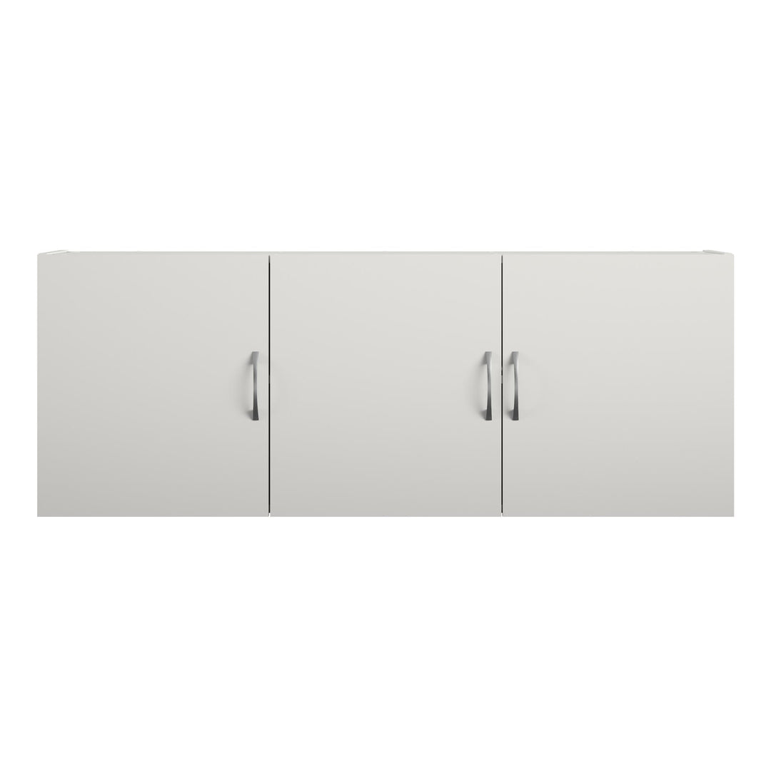 Basin 54 Inch 3 Door Wall Storage Cabinet - White - 3 Door