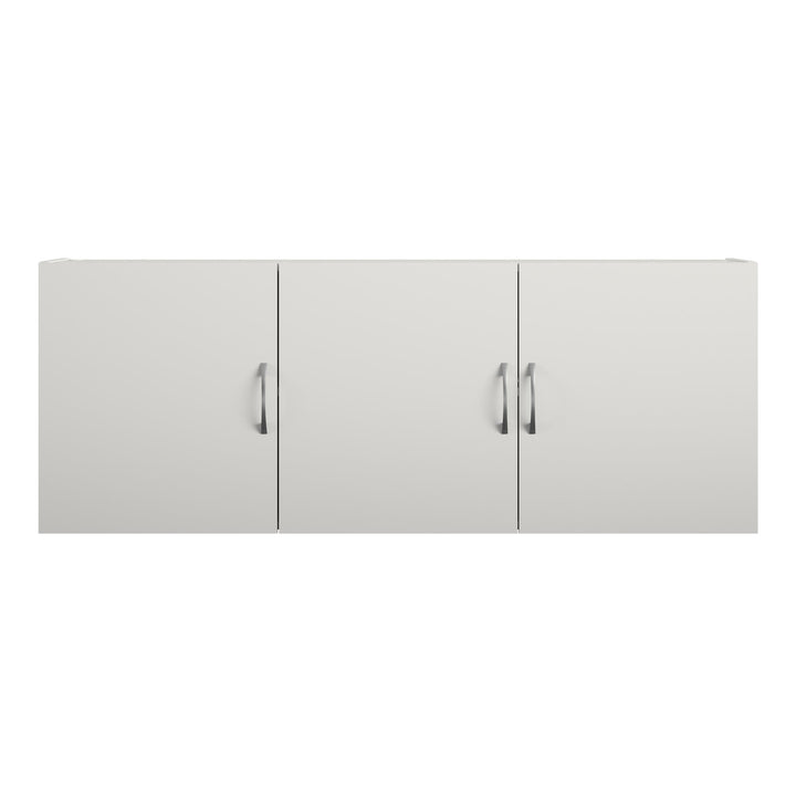 Basin 54 Inch 3 Door Wall Storage Cabinet - White - 3 Door
