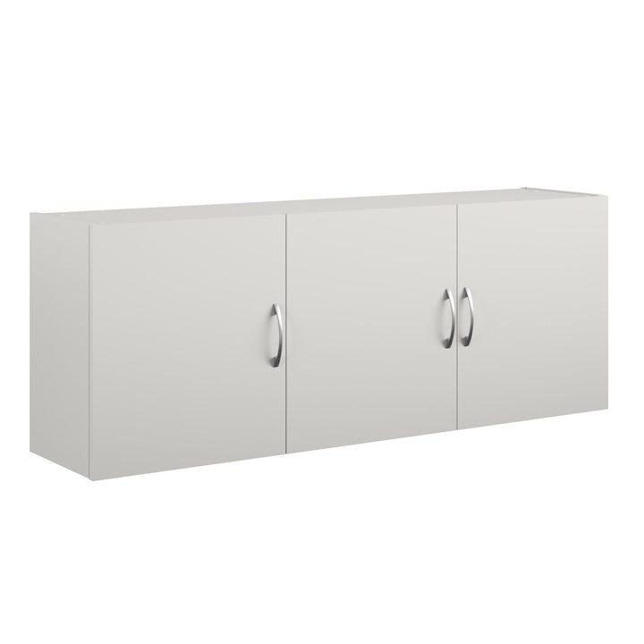 Basin 54 Inch 3 Door Wall Storage Cabinet - White - 3 Door